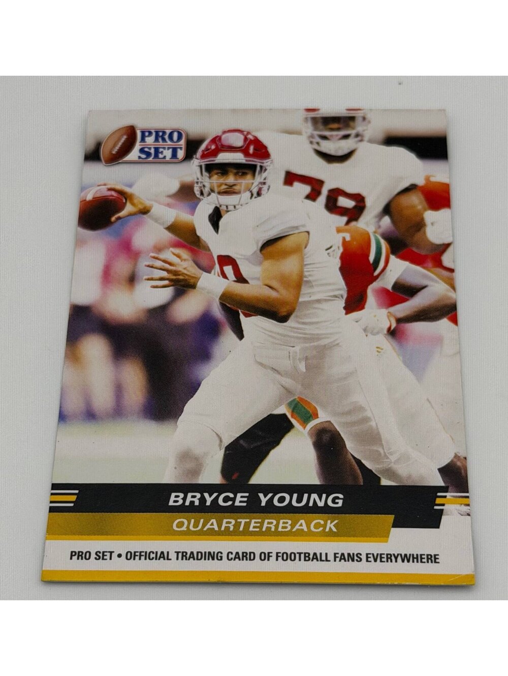 BRYCE YOUNG (Alabama) 2022 LEAF PRO SET PRE-ROOKIE CARD